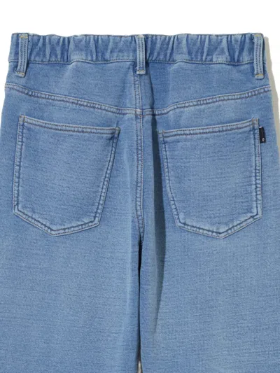 Undercover Drawstring-frayed Jeans In Blue