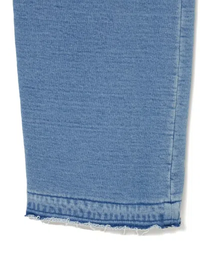 Undercover Drawstring-frayed Jeans In Blue