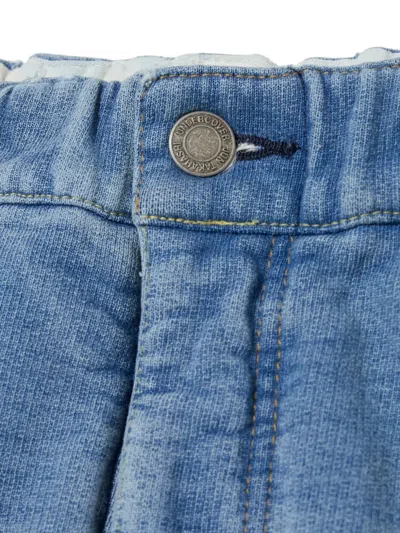 Undercover Drawstring-frayed Jeans In Blue