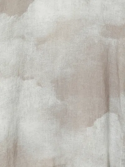 Undercover Button Printed Jacket In Brown