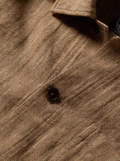 Faherty Herringbone Studio Jacket