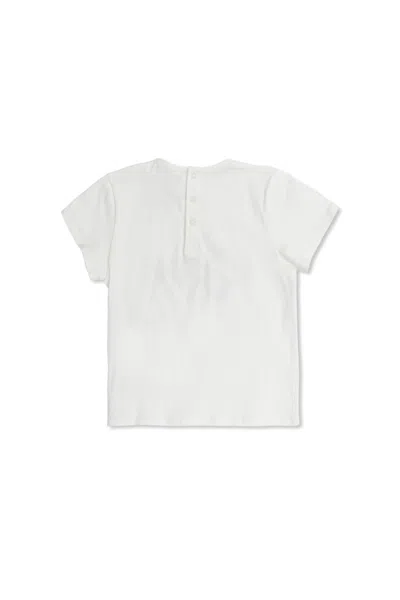 Chloé Logo-print T-shirt In White