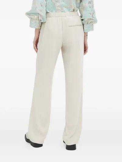 Samsoe & Samsoe Elasticated Trousers In White