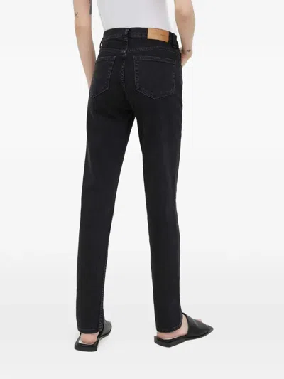 Samsoe & Samsoe Buttoned Jeans In Black