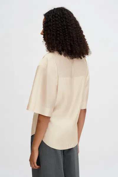 Filippa K Sheer Tee In Neutral