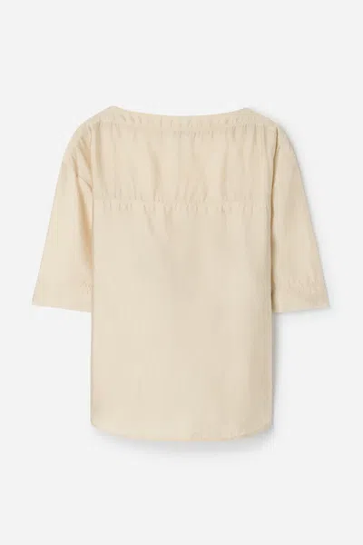 Filippa K Sheer Tee In Neutral