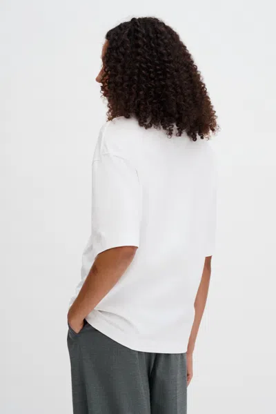 Filippa K Oversized Cotton Tee In White