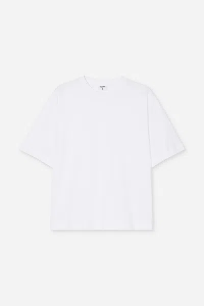 Filippa K Oversized Cotton Tee In White