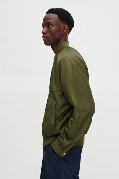 Filippa K Technical Bomber Jacket In Green