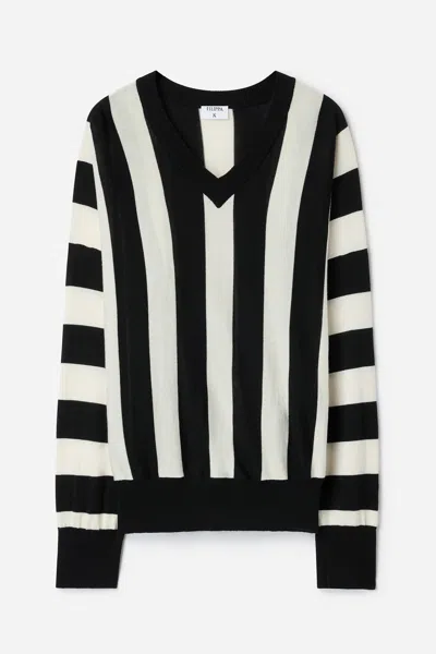 Filippa K Batwing Sweater In Multi