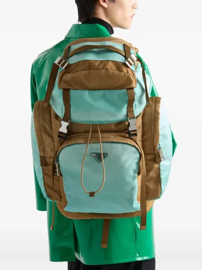 Prada Large Re-nylon Backpack In Multi