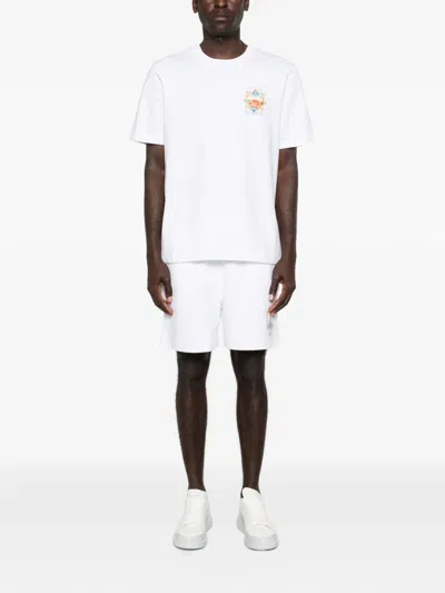 Casablanca Golden Goose Star-printed Leather Sneakers Stardan In Multi