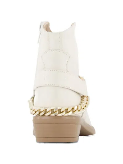 Twinset Chain Strap Boots In Multi