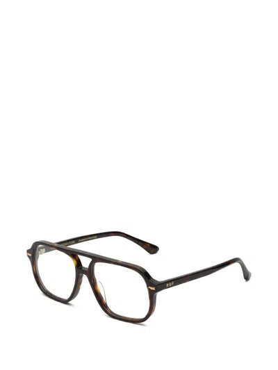 Retrosuperfuture Pilot-frames Glasses In Brown