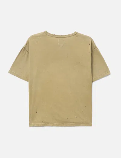 Visvim Amplus T-shirt Crash In Green