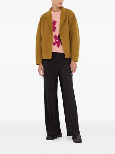Samsoe & Samsoe Pleated Trousers In Black
