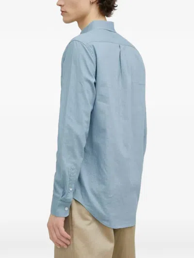 Samsoe & Samsoe Buttoned Shirt In Gray