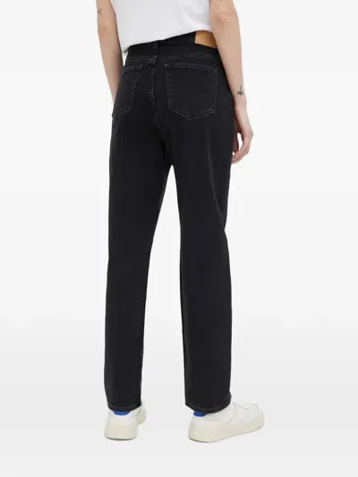 Samsoe & Samsoe Belt-loops Jeans In Black