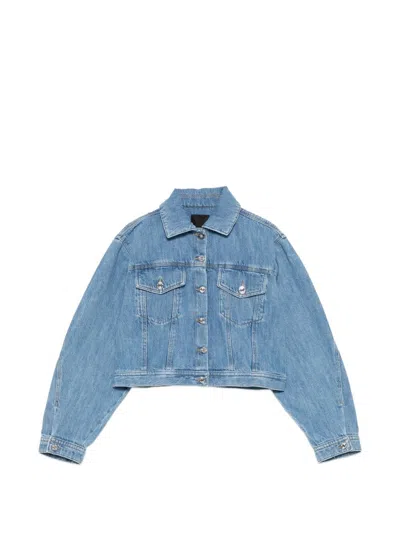 Givenchy Blue Denim Jacket In Blue