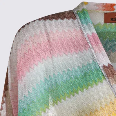 Missoni Zigzag Knitted Beach Cover-up In Multi