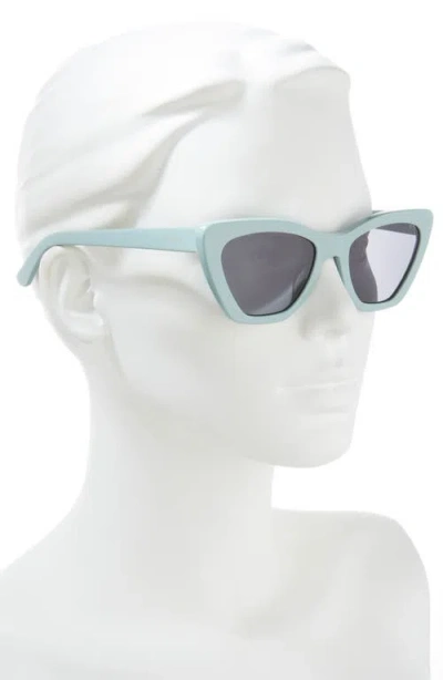 Diff Camila 55mm Gradient Square Sunglasses In Green