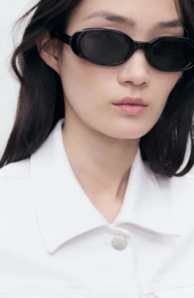 Mango Pockets Denim Jacket In White