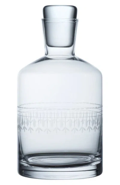 The Vintage List Crystal Decanter