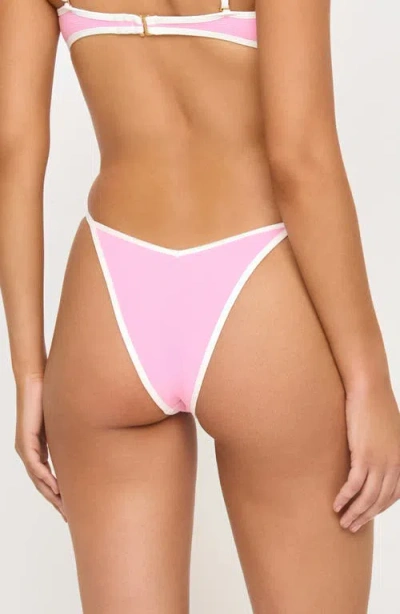 L*space Lspace Pixie Bitsy Bikini Bottoms In Pink