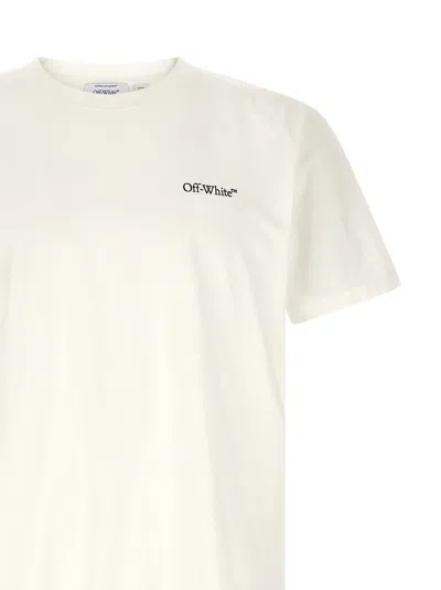 Off-white Ss22 Logo Round Neck Pullover Short Sleeve Loose Fit Khaki In Neutral