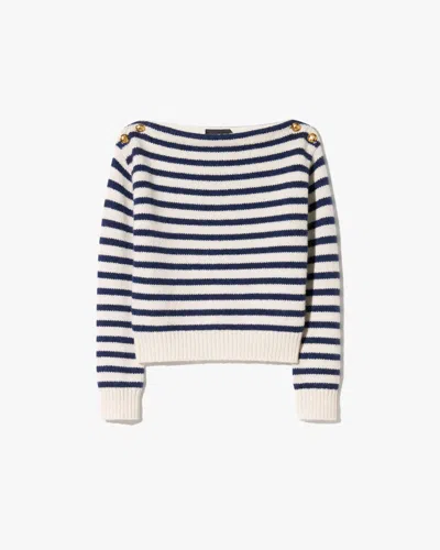 Nili Lotan Tandy Striped Cashmere Sweater In Multi
