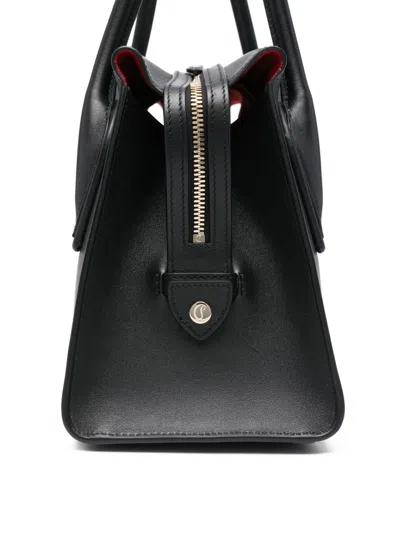 Christian Louboutin Venus Medium Shoulder Bag Structured Top Handles In Black