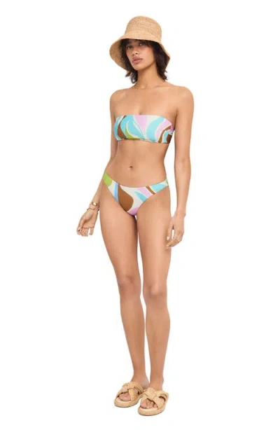 Vitamin A Thalia Swim Bottom In Blue