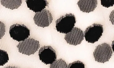 Sock Candy Classics Ruffle Sheer Crew Socks In Multi