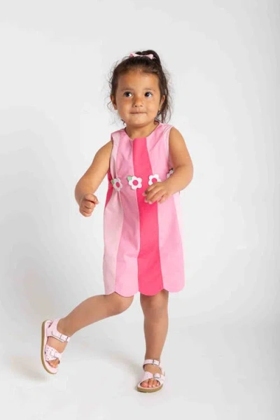 Florence Eiseman Poplin Panel Dress In Multi