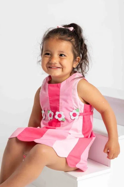 Florence Eiseman Poplin Panel Dress In Multi