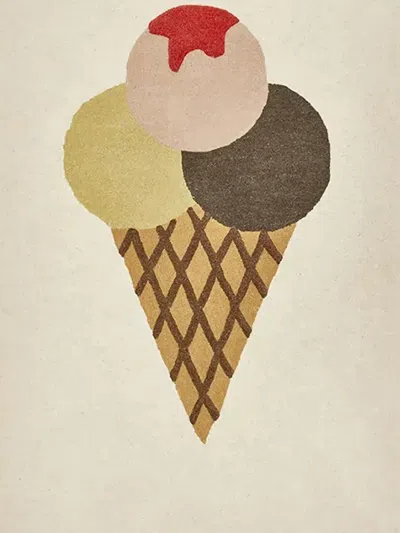 Oyoy Ice Cream Tufted Rug In Multi