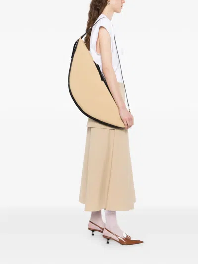 Less Thin Strap Shoulder Bag In Nude