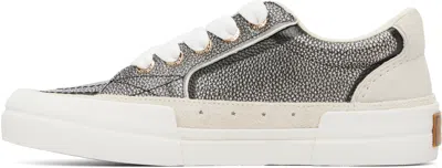 Amiri Sunset Pebbled Low-top Sneakers In Black