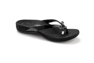 Vionic Wide Width Bella Sandal In Black