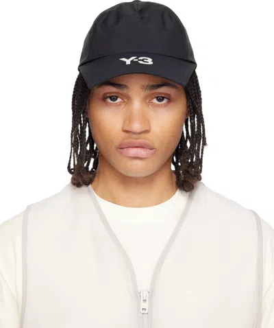 Y-3 Logo-detail Hat In Black