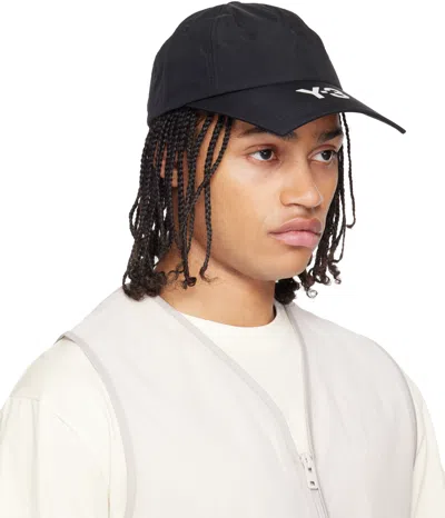 Y-3 Logo-detail Hat In Black