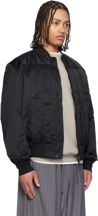 Y-3 Bomber Jacket In Black