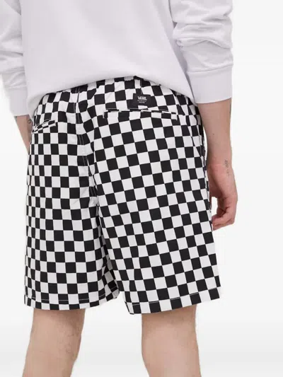 Vans Checkered Drawstring Shorts In Multi