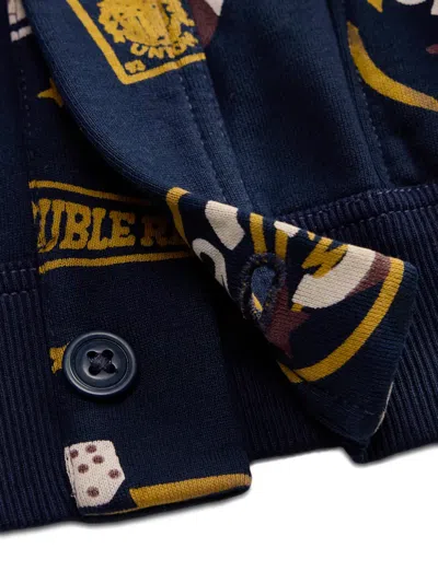 Rrl Patterned Long-sleeved Sweatshirt In Multi
