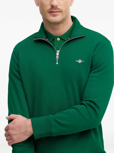 Gant Zip Sweatshirt In Multi