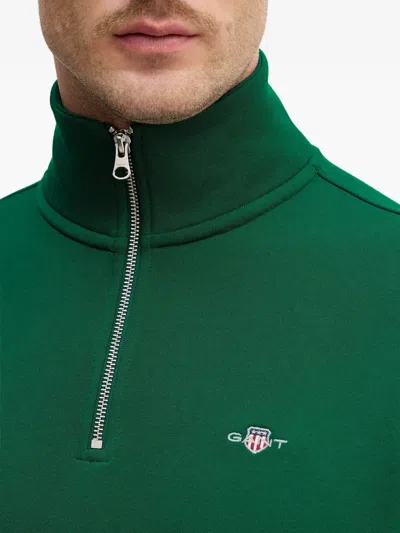 Gant Zip Sweatshirt In Multi