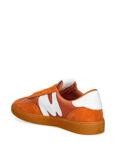 Msgm Suede-panel Sneakers In Multi
