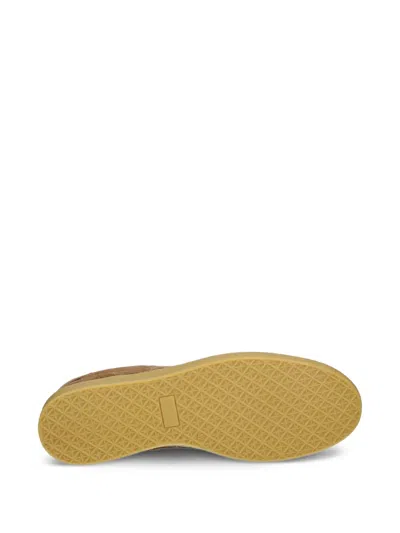 Msgm Suede Sneakers In Brown