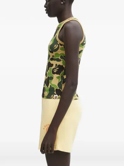 A Bathing Ape Camouflage-pattern Top In Multi