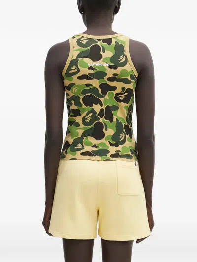 A Bathing Ape Camouflage-pattern Top In Multi